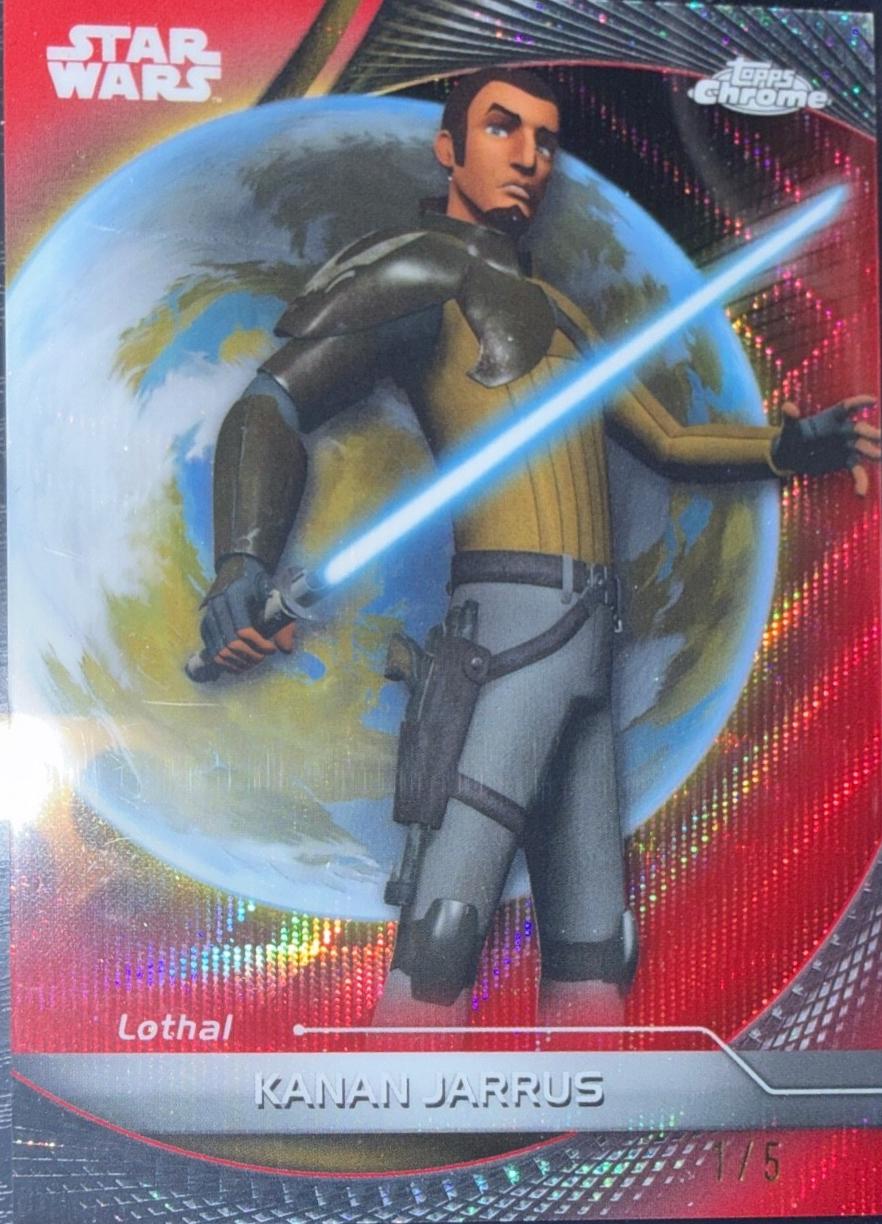 Kanan Jarrus [Red Hyperlanes Refractor] #33