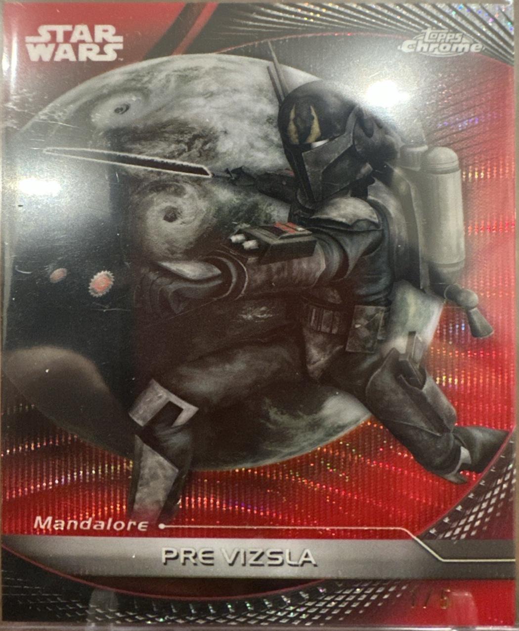 Pre Vizsla [Red Hyperlanes Refractor] #54