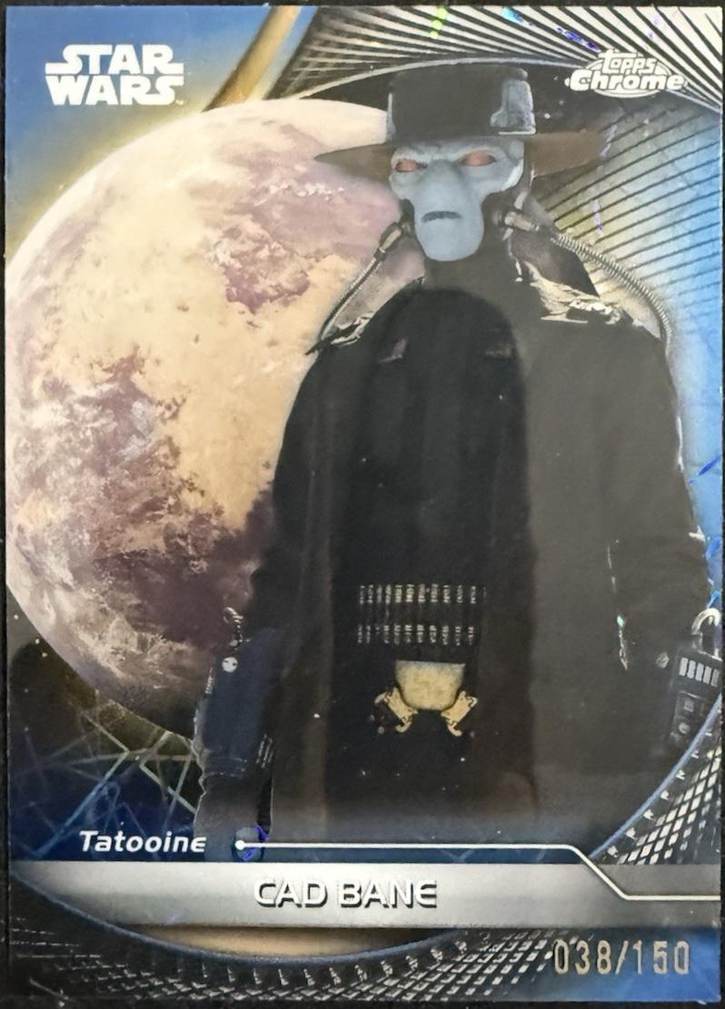 Cad Bane [Blue Lazer Refractor] #66