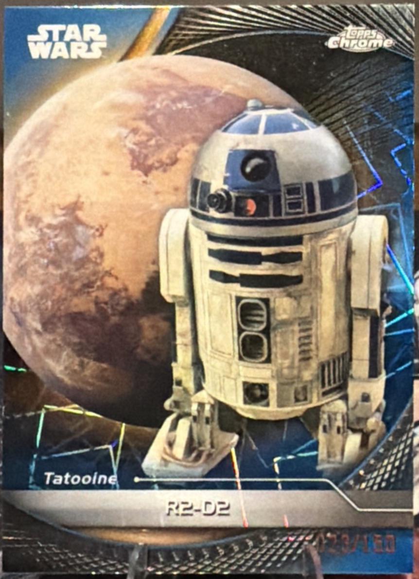 R2-D2 [Blue Lazer Refractor] #89