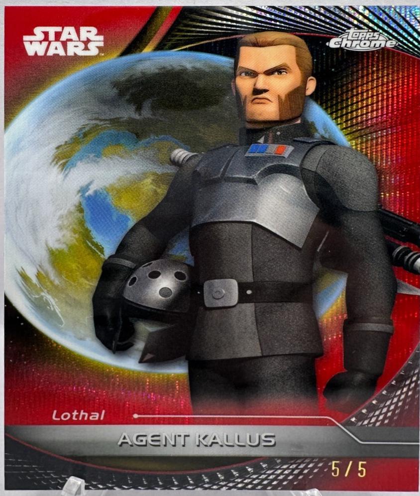 Agent Kallus [Red Hyperlanes Refractor] #25