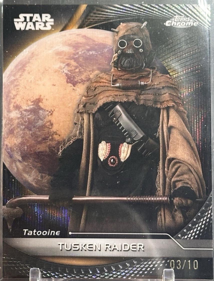 Tusken Raider [Black Hyperlanes Refractor] #98