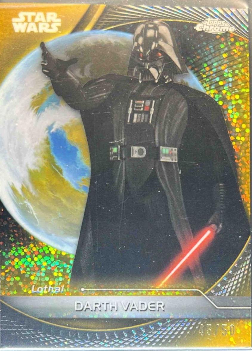 Darth Vader [Gold Galactic Dust Refractor] #26