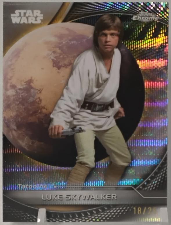 Luke Skywalker [Hyperlanes Refractor] #80