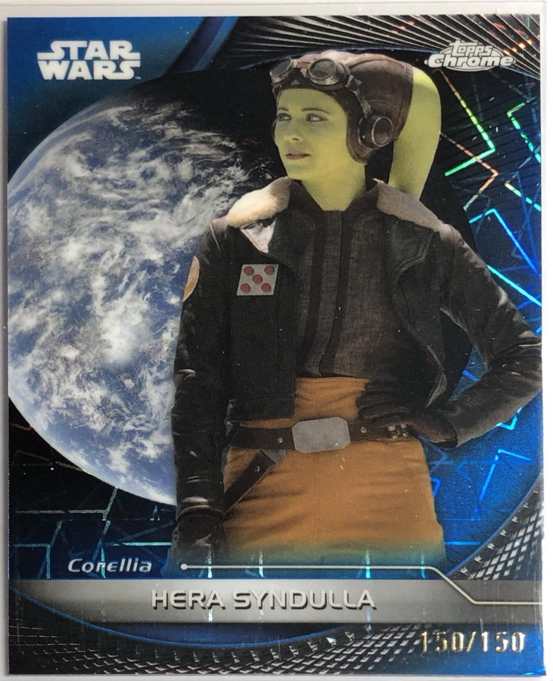 Hera Syndulla [Blue Lazer Refractor] #20