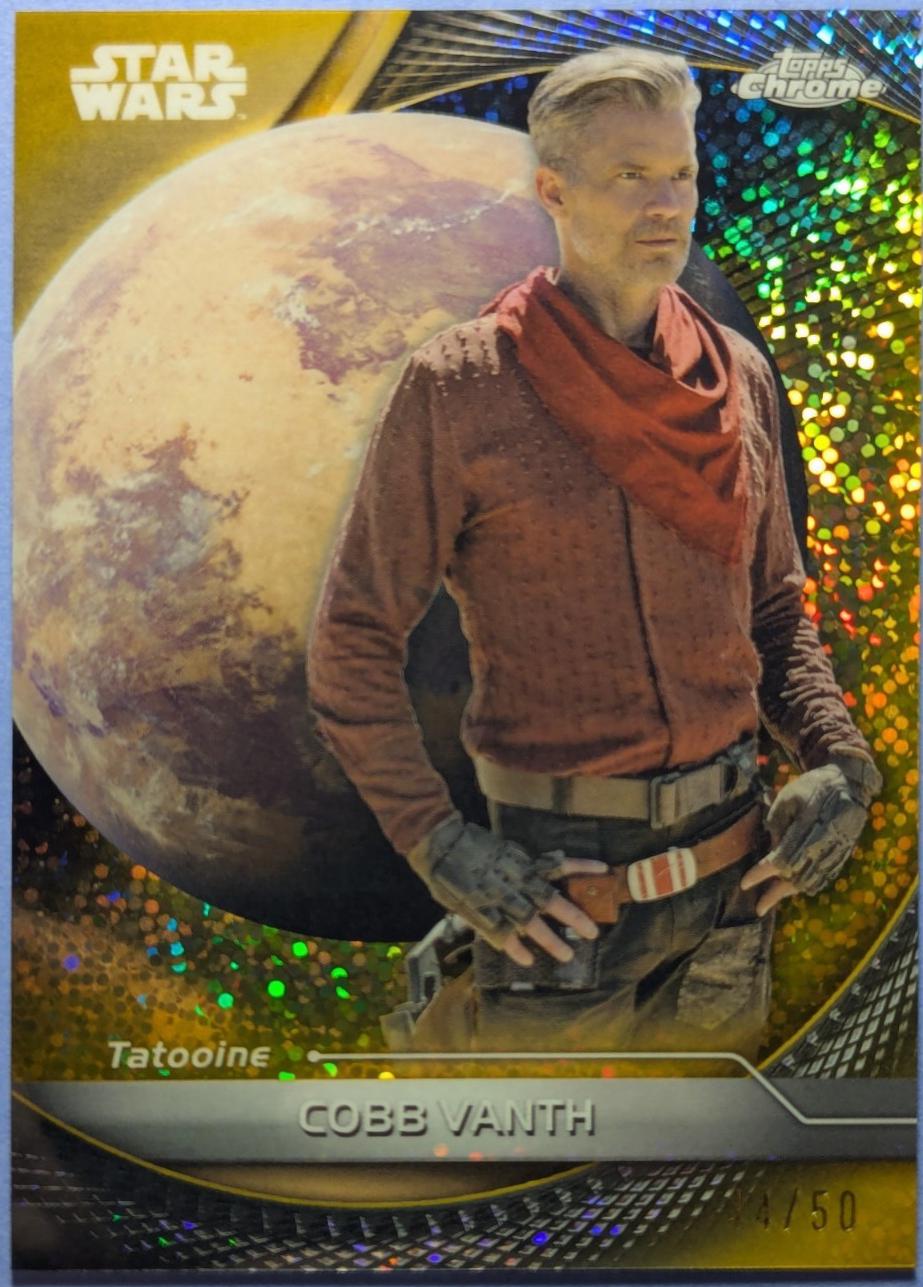 Cobb Vanth [Gold Galactic Dust Refractor] #68