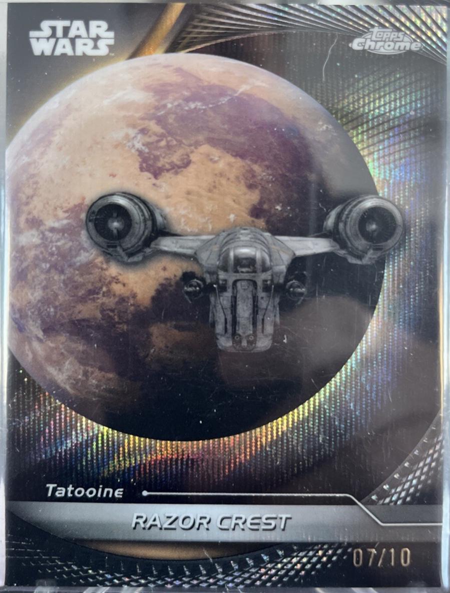 Razor Crest [Black Hyperlanes Refractor] #92