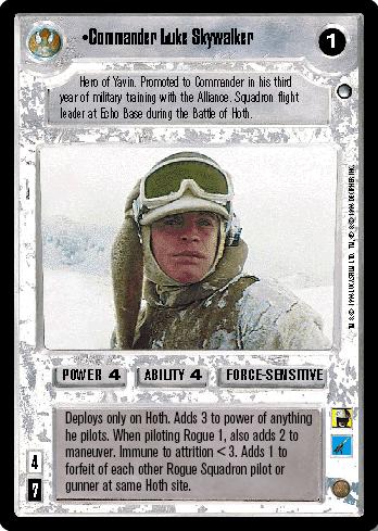 Commander Luke Skywalker