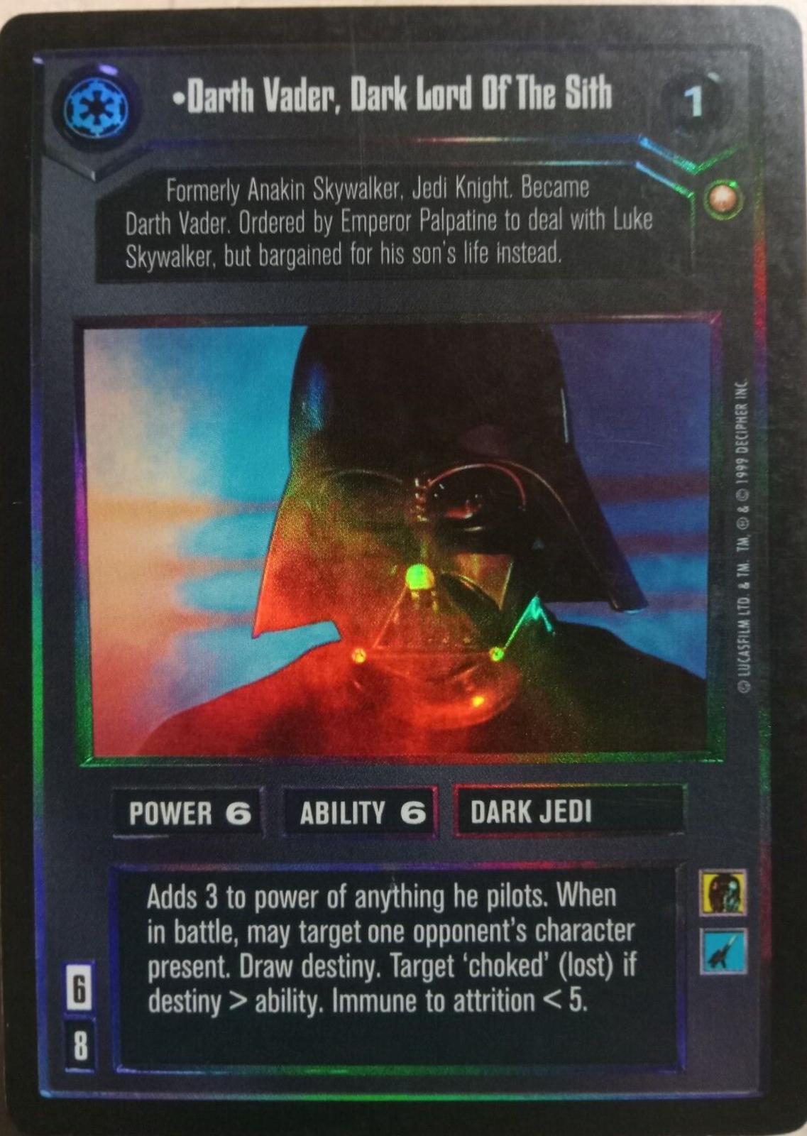 Darth Vader, Dark Lord Of The Sith [Foil]