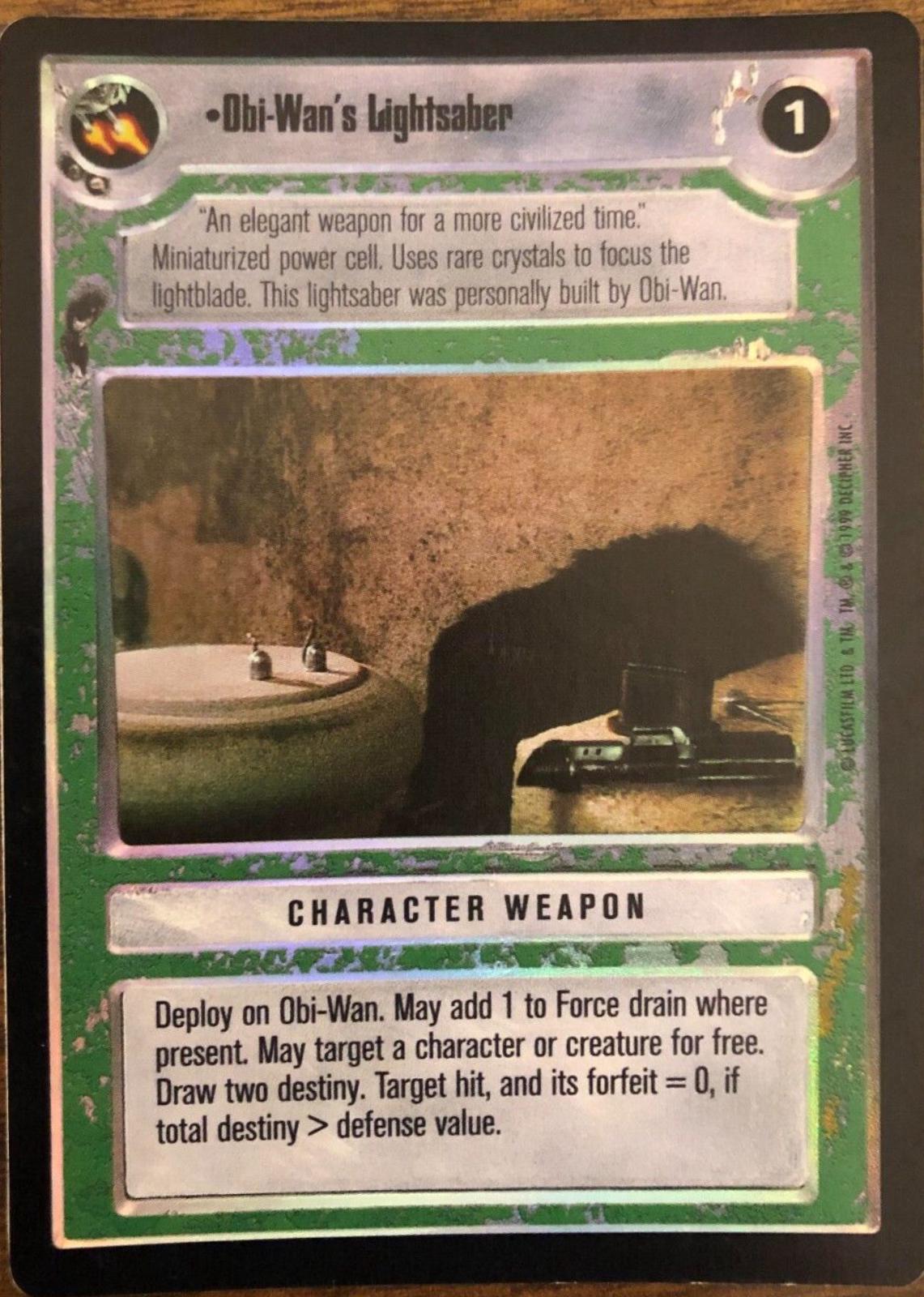 Obi-Wan's Lightsaber [Foil]