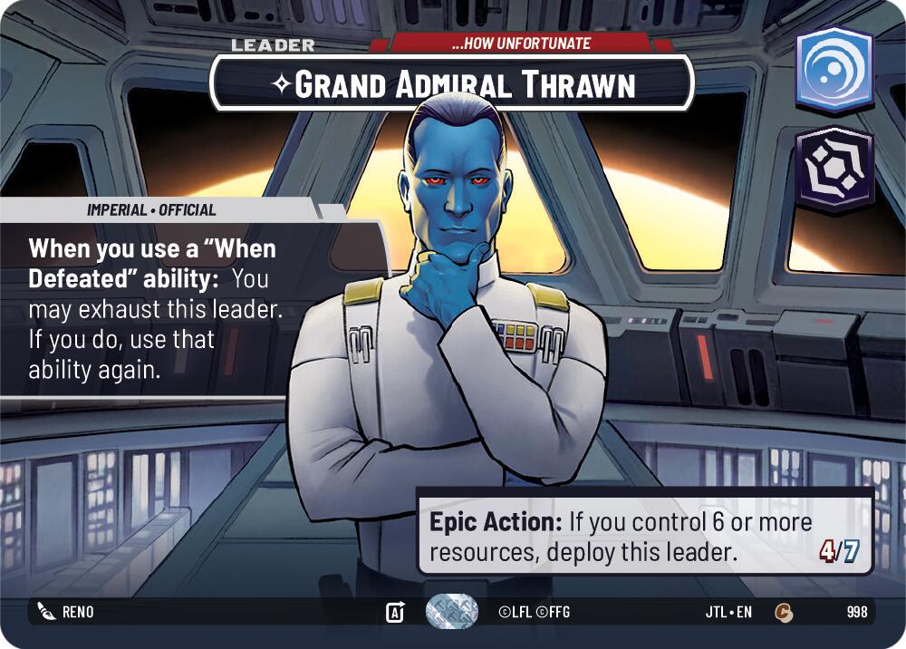 Grand Admiral Thrawn - ...How Unfortunate #998