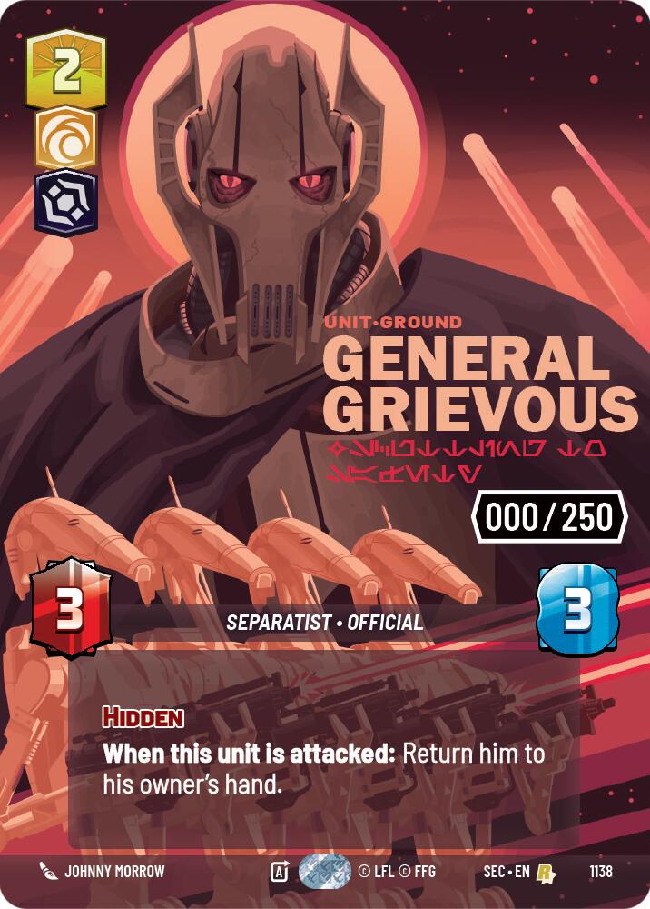 General Grievous - Scuttling to Safety [Serialized] #1138