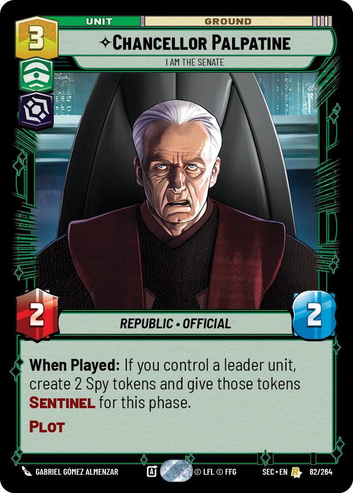 Chancellor Palpatine - I Am the Senate #82