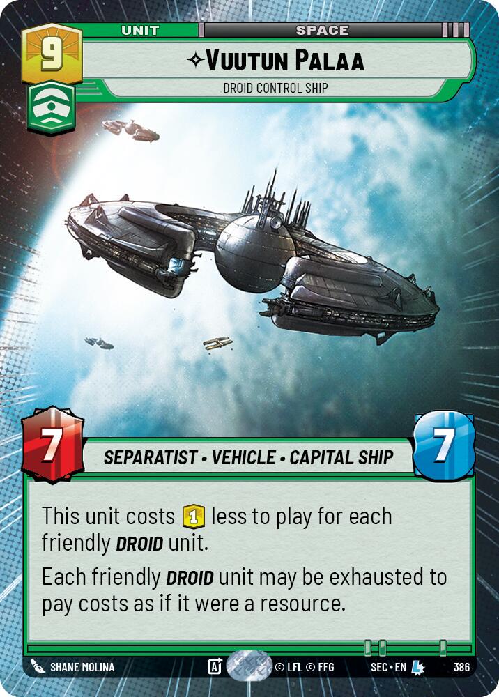 Vuutun Palaa - Droid Control Ship [Hyperspace] #386