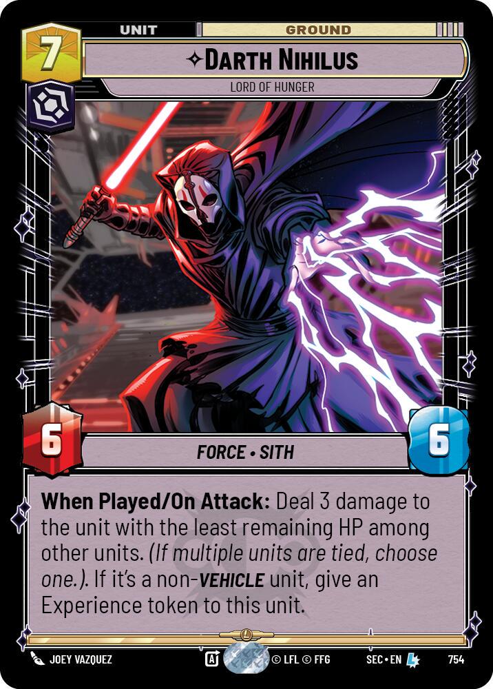 Darth Nihilus - Lord of Hunger [Foil] #754