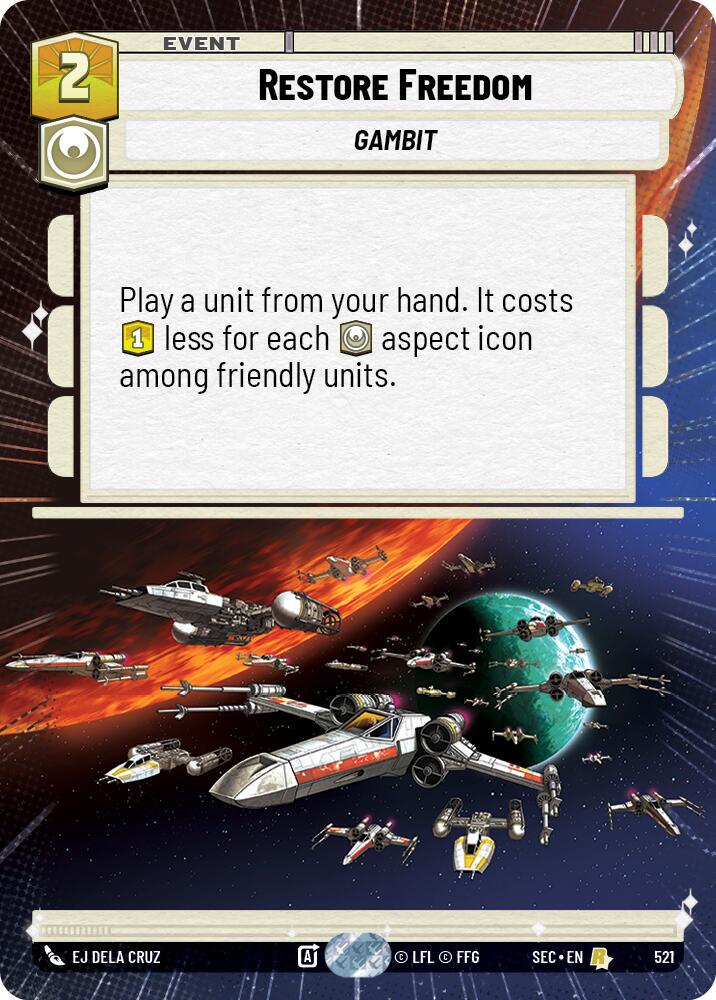 Restore Freedom [Hyperspace] #521