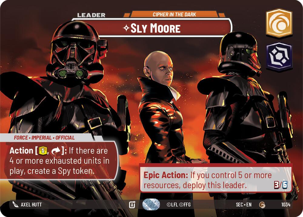 Sly Moore - Cipher in the Dark [Showcase Foil] #1034