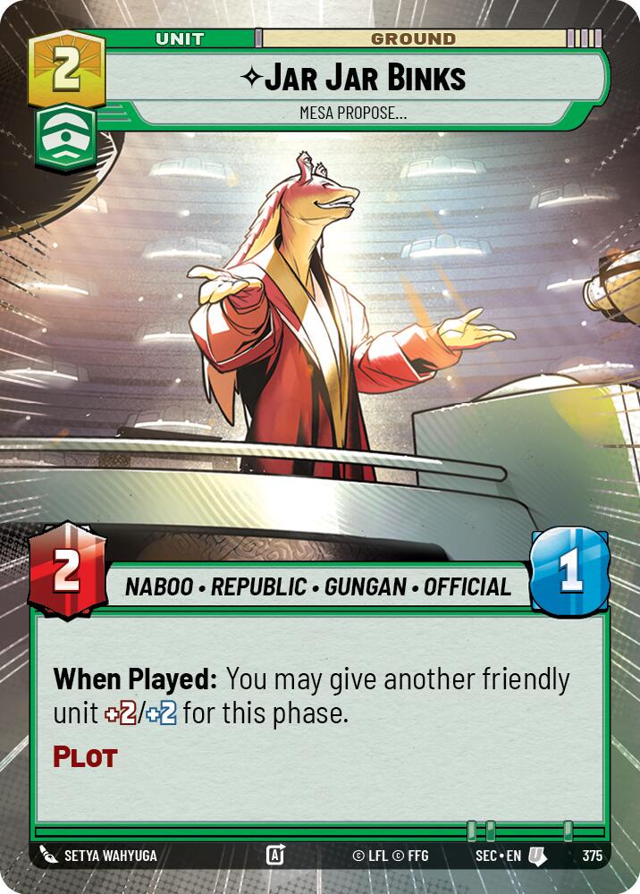 Jar Jar Binks - Mesa Propose [Hyperspace] #375