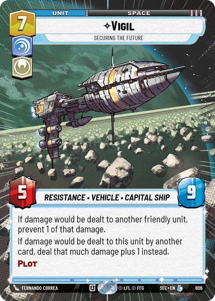 Vigil - Securing the Future [Hyperspace Foil] #806
