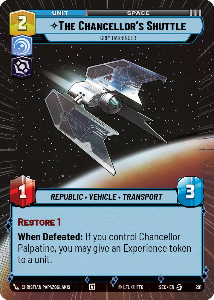 The Chancellor's Shuttle - Grim Harbinger [Hyperspace] #291