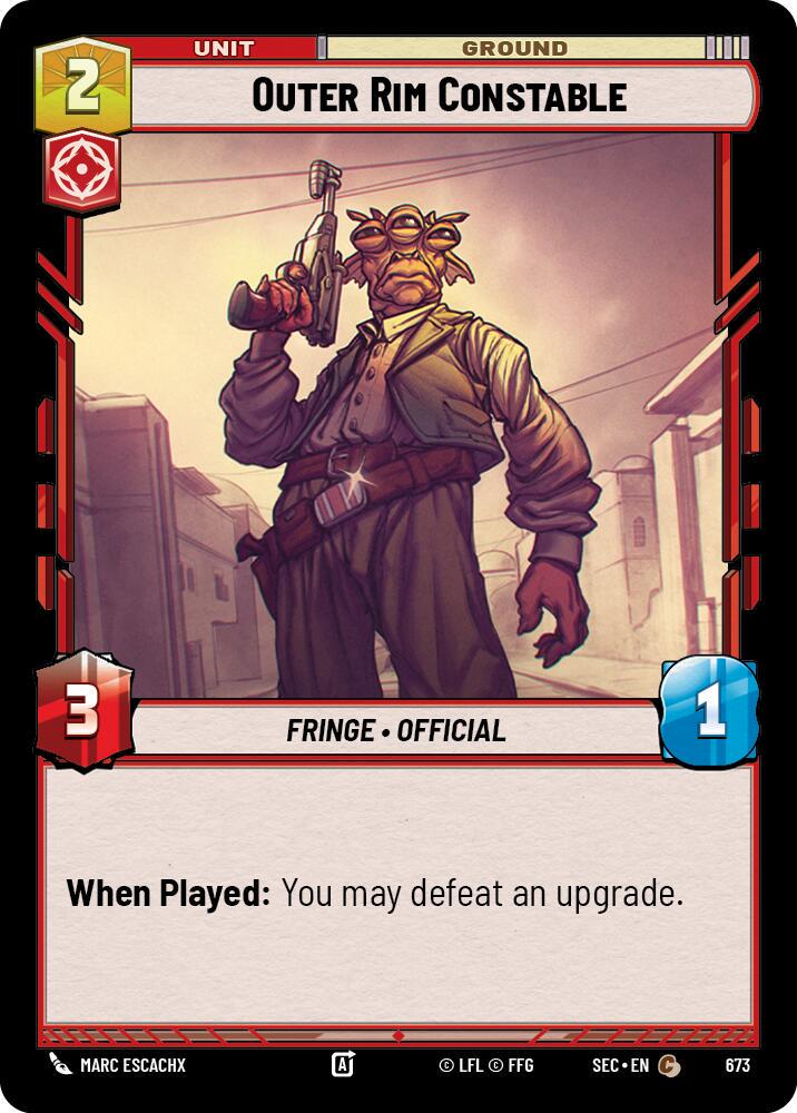 Outer Rim Constable [Foil] #673