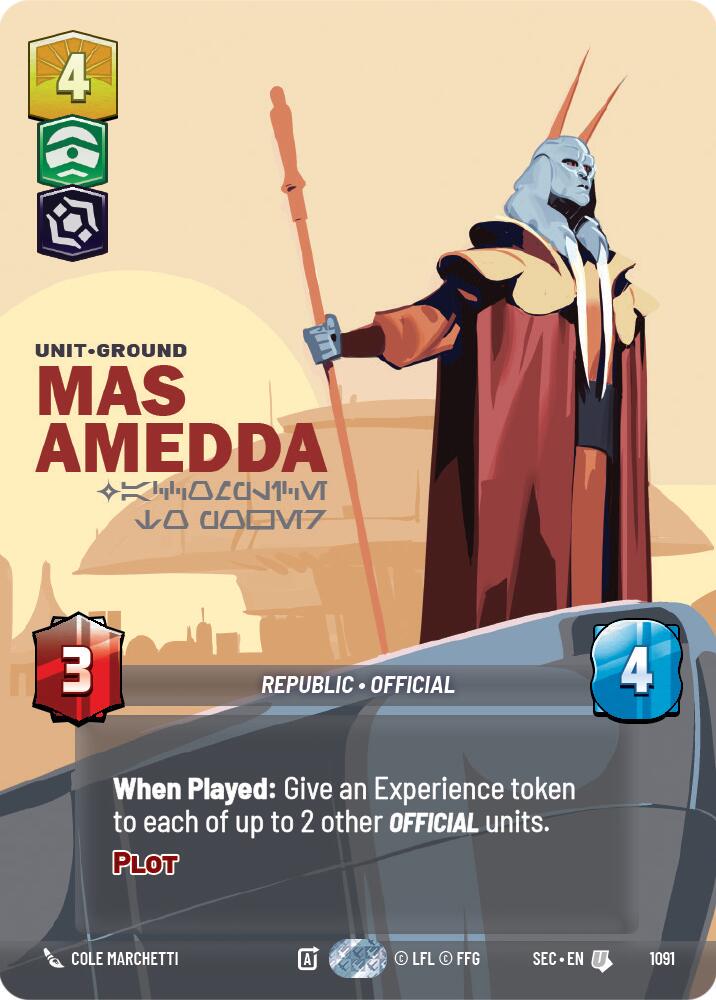 Mas Amedda - Accomplice to Power [Prestige Foil] #1091