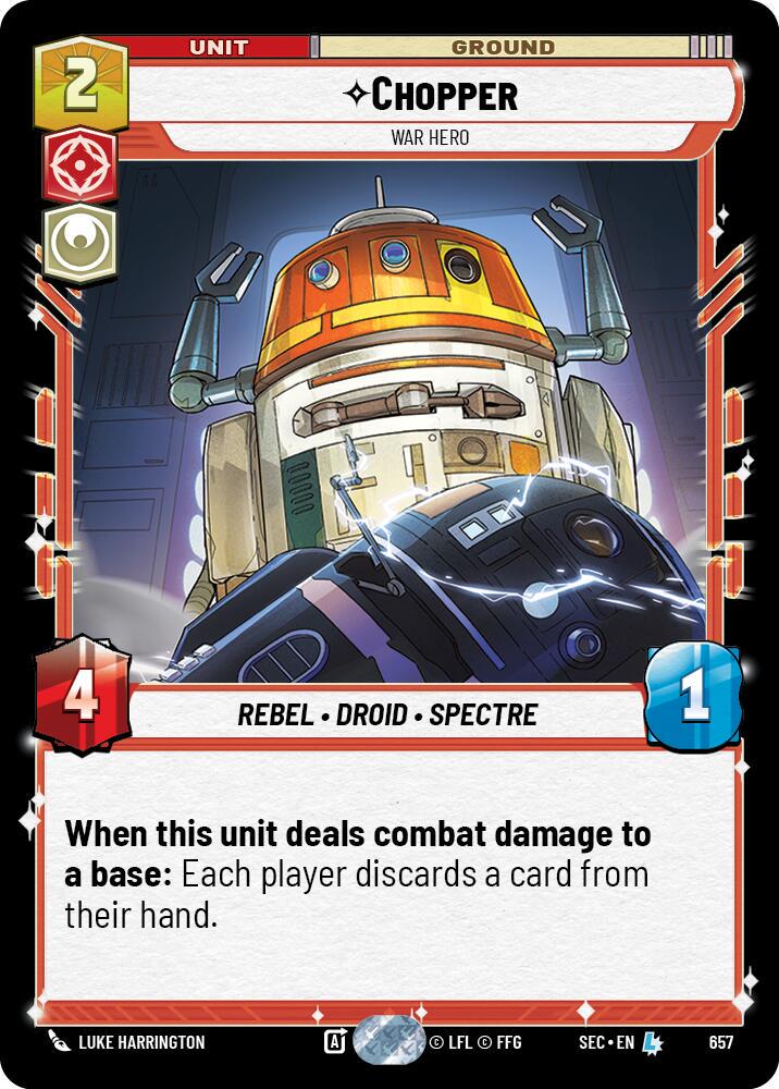 Chopper - War Hero [Foil] #657