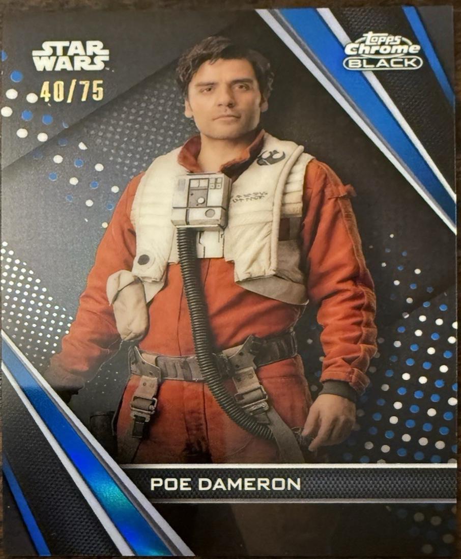 Poe Dameron [Blue Refractor] #23