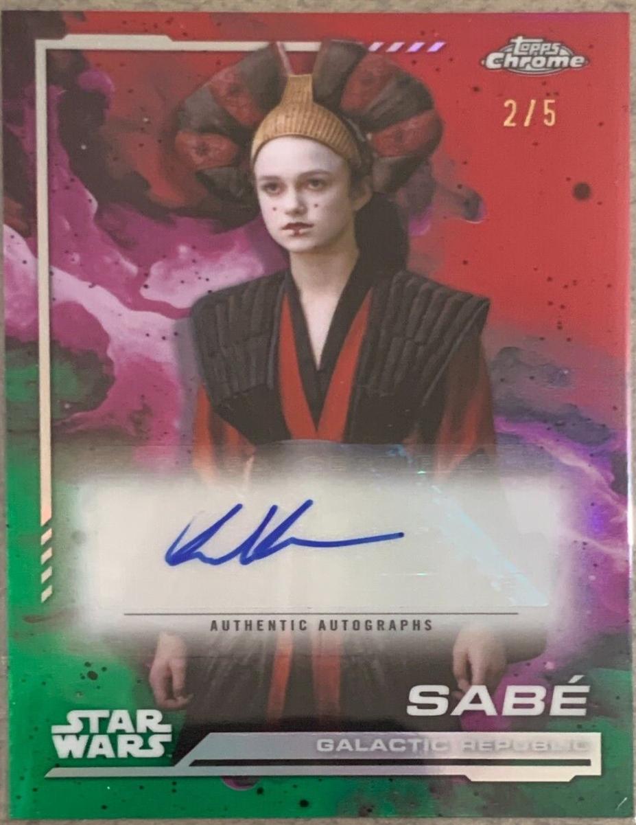 Keira Knightley as Sabe [Dathomir Red Refractor] #AU-KK