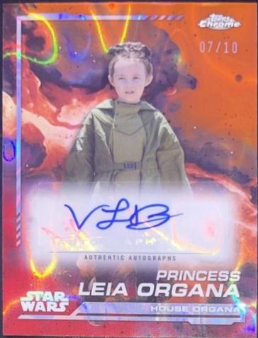 Vivien Lyra Blair as Princess Leia Organa [Mustafar Lava Refractor] #AU-VB