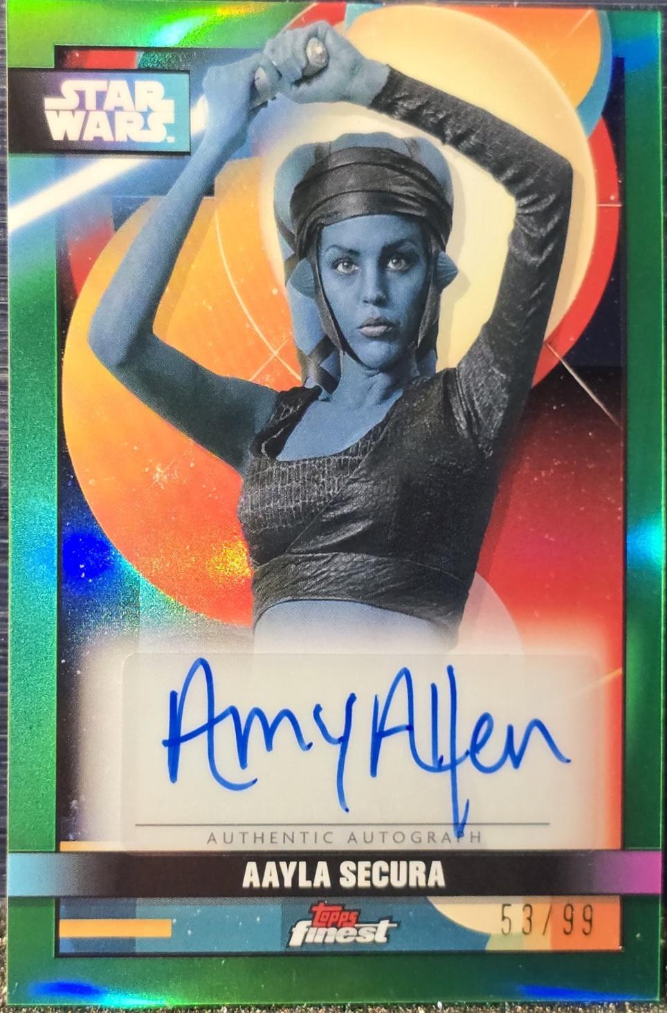 Amy Allen as Aayla Secura