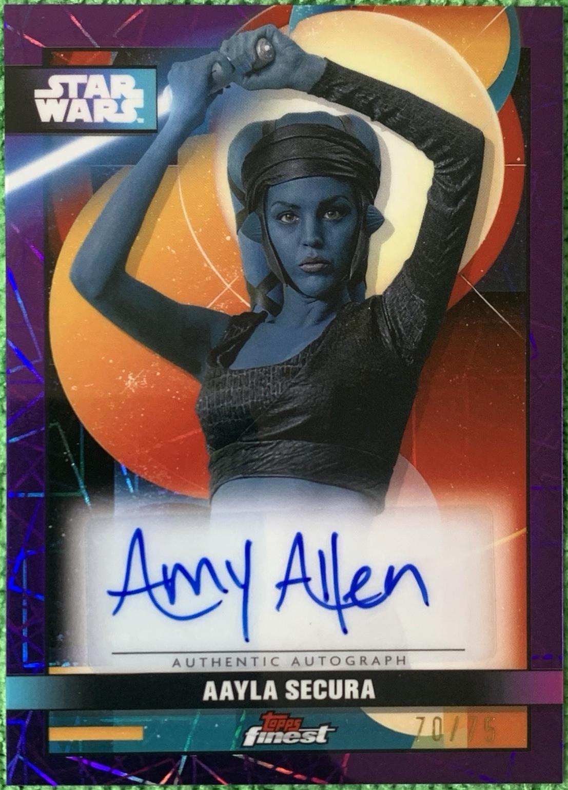 Amy Allen as Aayla Secura