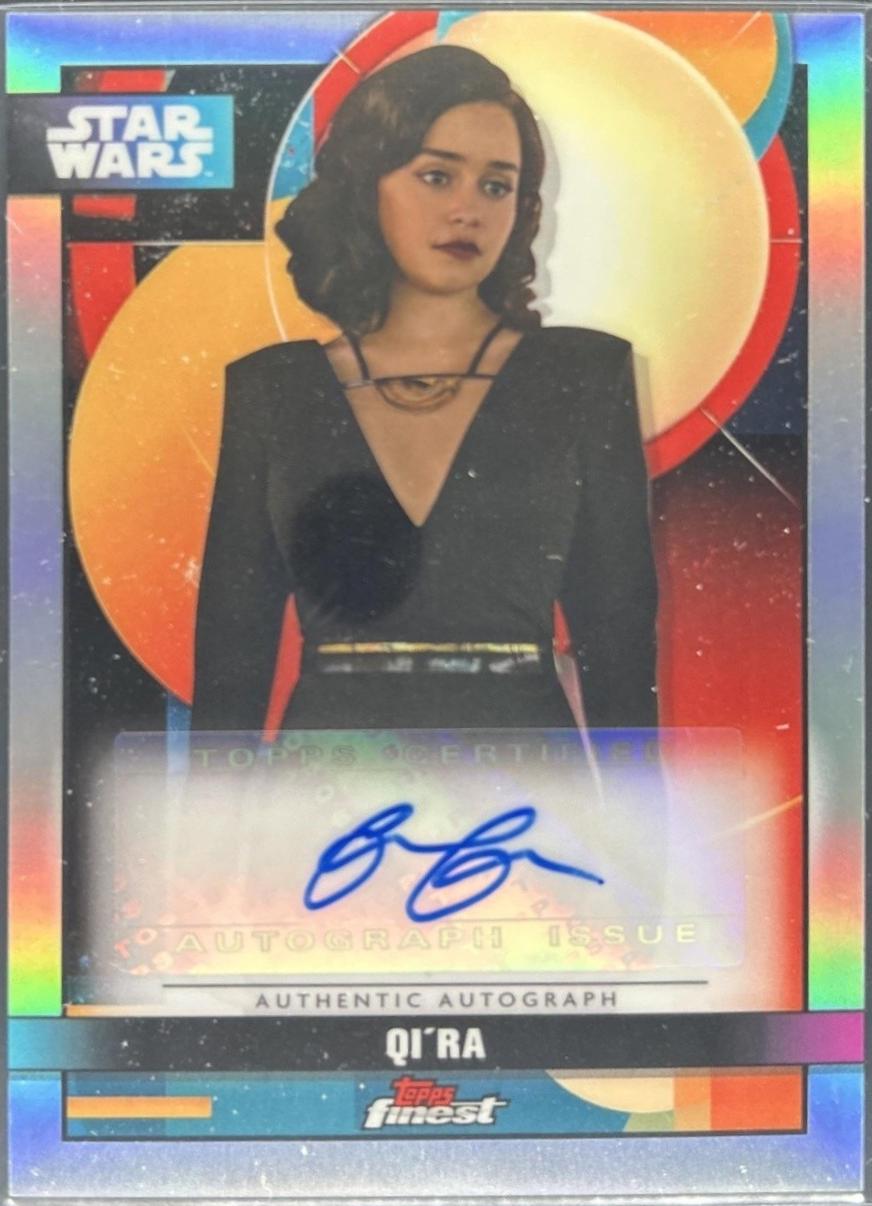 Emilia Clarke as Qi'ra