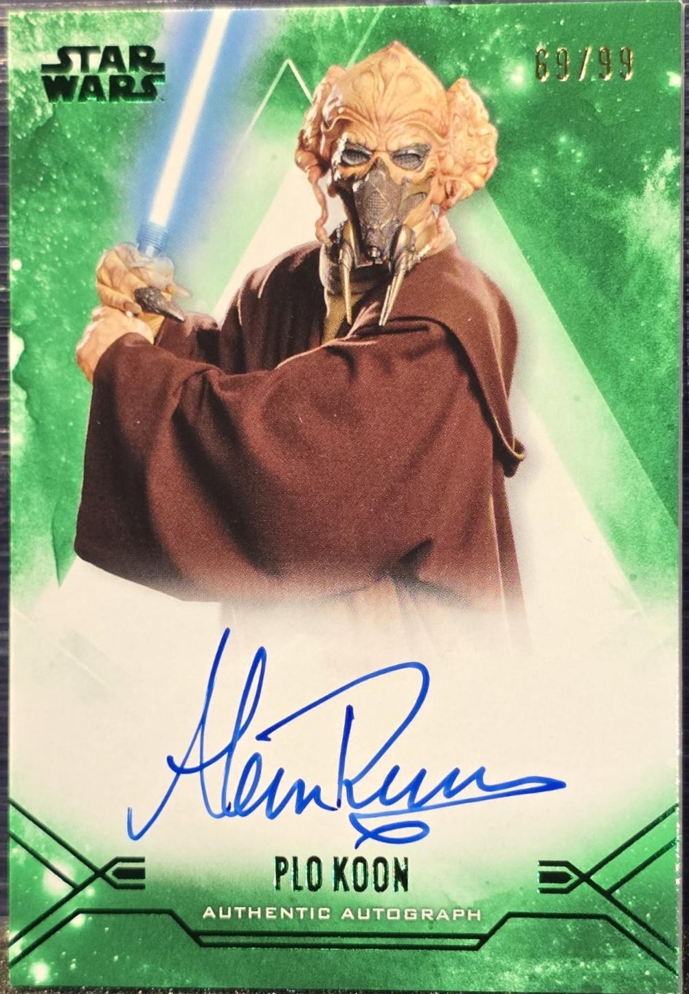Alan Ruscoe as Plo Koon