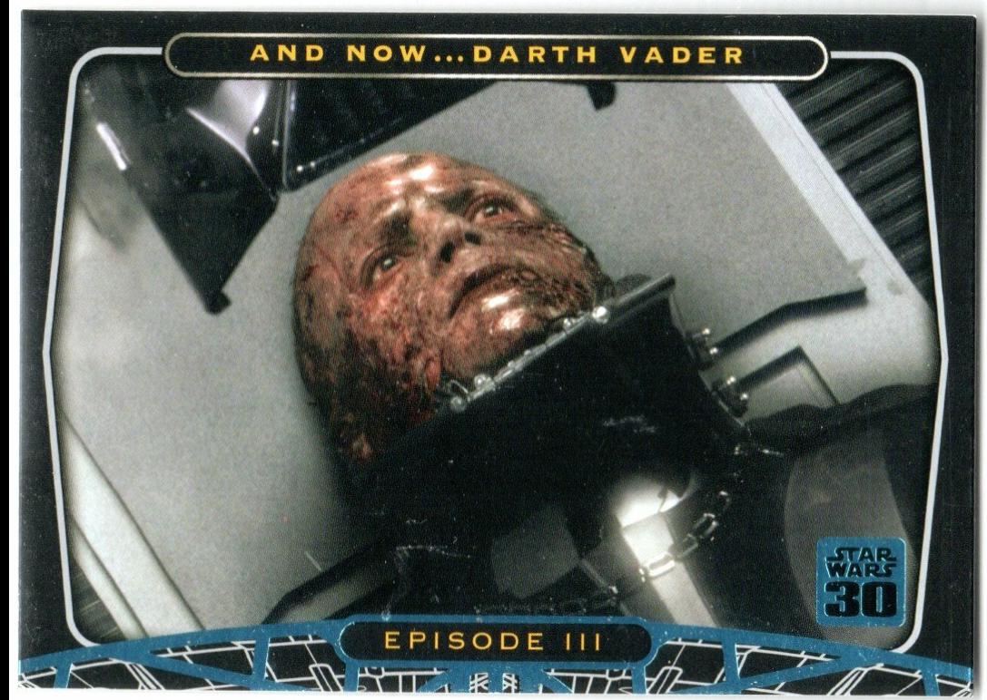And Now Darth Vader