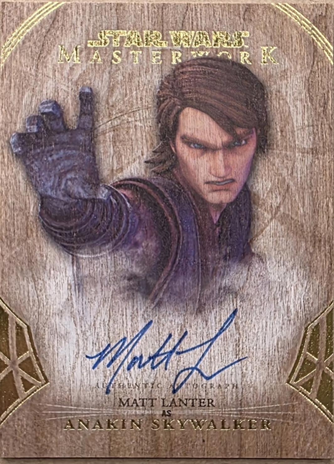Lanter as Anakin Skywalker [Wood] #Matt