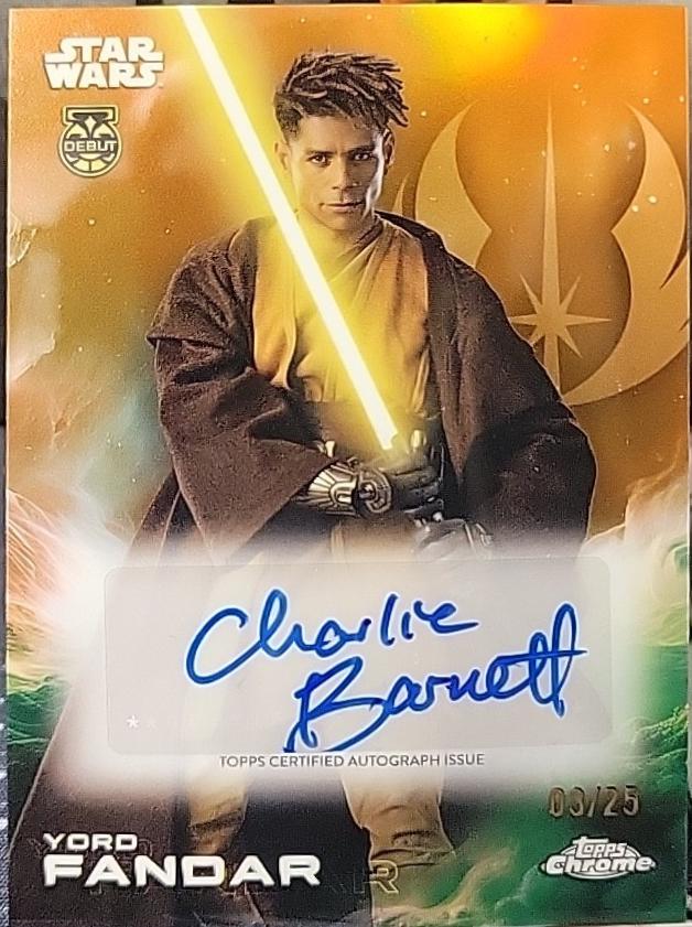 Charlie Barnett [Orange] #A-CH