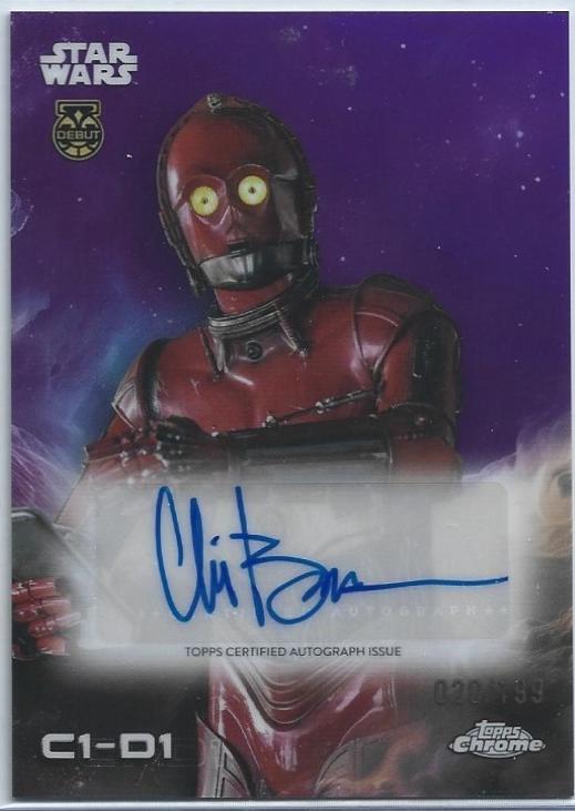 Chris Bartlett [Purple] #A-CBA