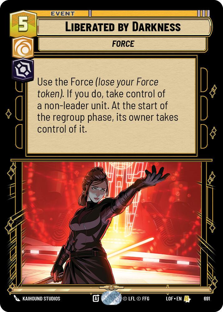 Liberated by Darkness [Foil] #691