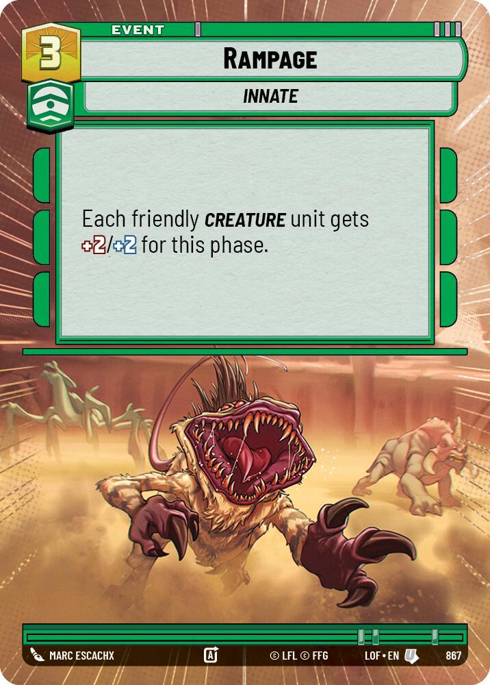 Rampage [Hyperspace Foil] #867