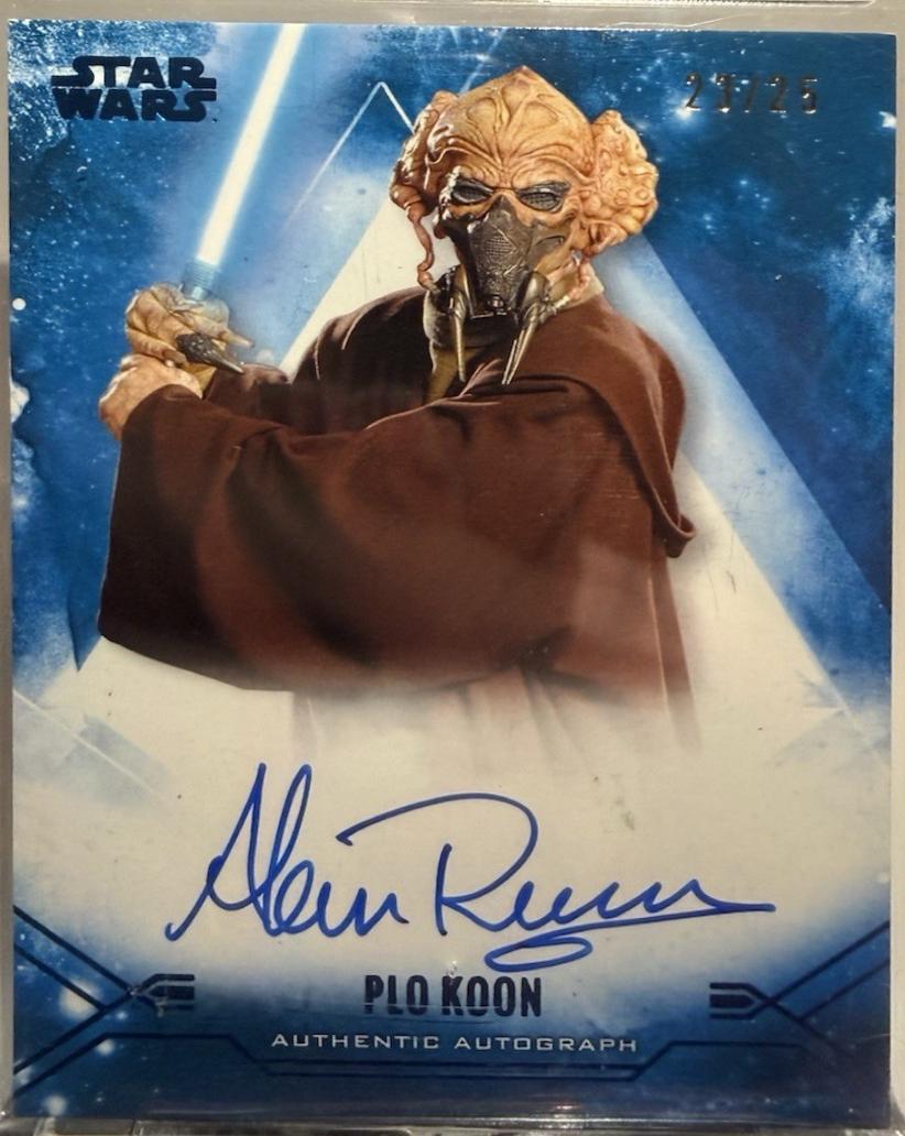 Alan Ruscoe as Plo Koon [Blue] #SSA-RUS