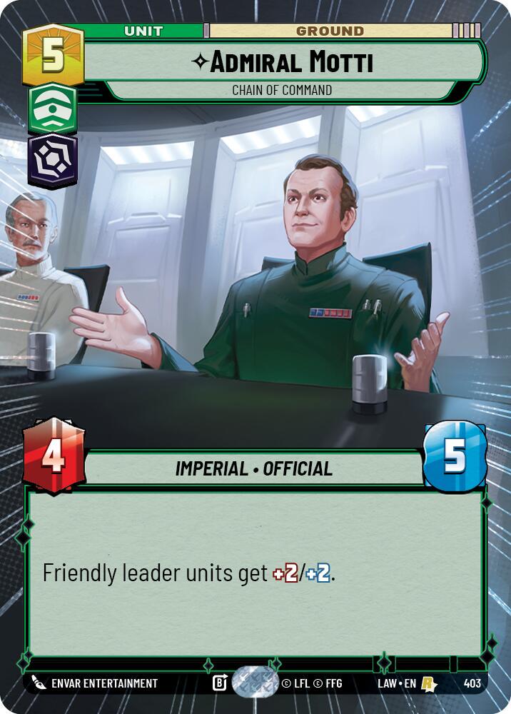 Admiral Motti - Chain of Command [Hyperspace] #403