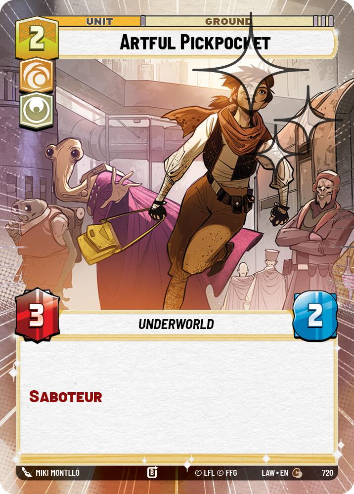 Artful Pickpocket [Hyperspace Foil] #720