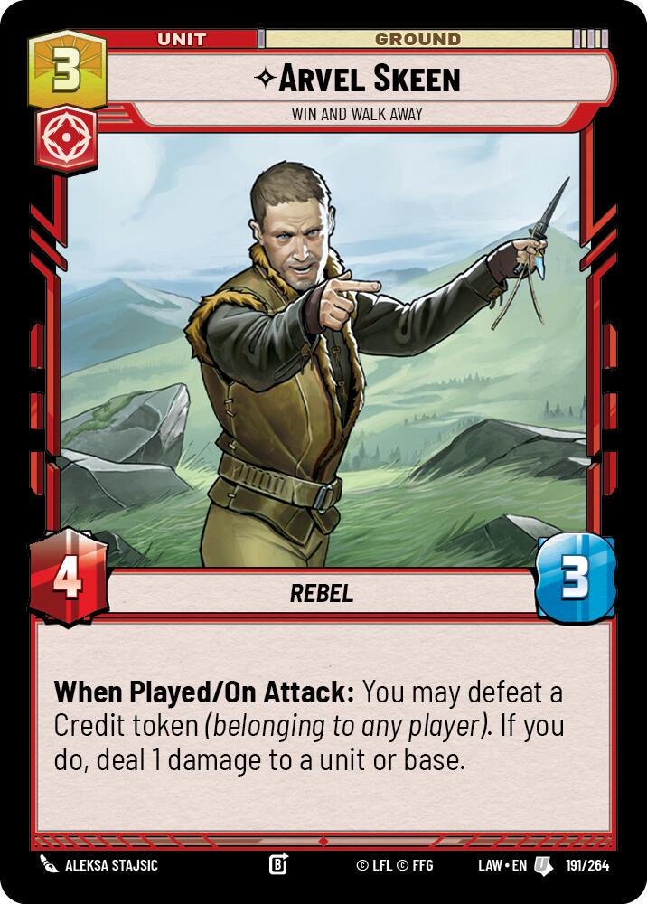 Arvel Skeen - Win and Walk Away #191