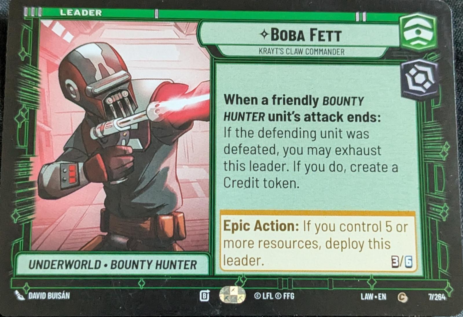 Boba Fett - Krayt's Claw Commander #7