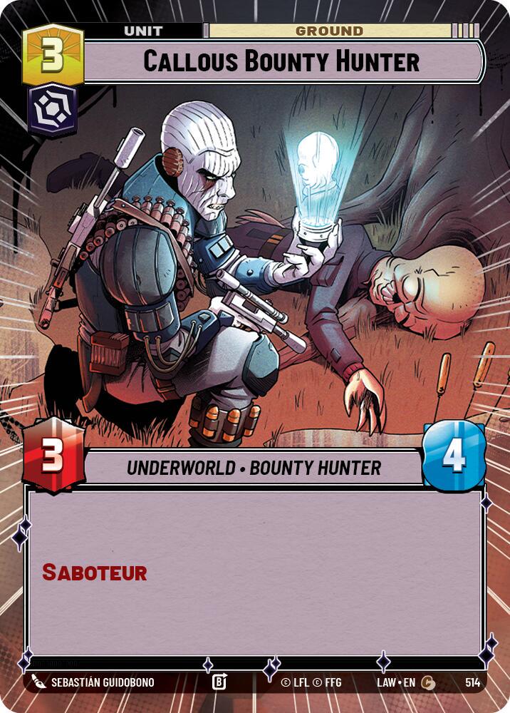 Callous Bounty Hunter [Hyperspace] #514