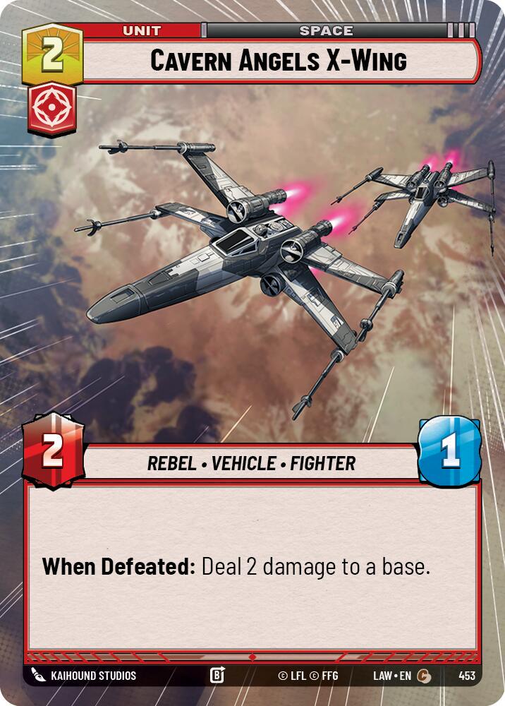 Cavern Angels X-Wing [Hyperspace] #453