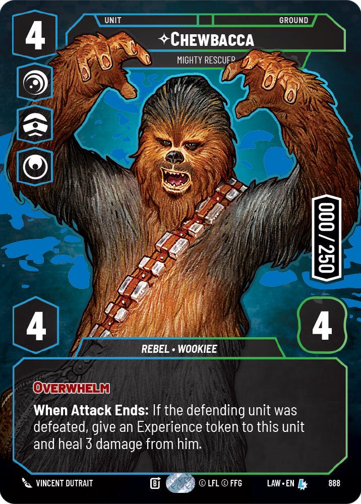 Chewbacca - Mighty Rescuer [Serialized] #888