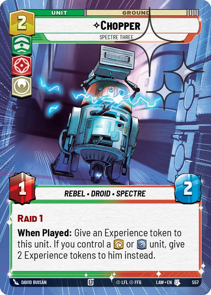 Chopper - Spectre Three [Hyperspace Foil] #557
