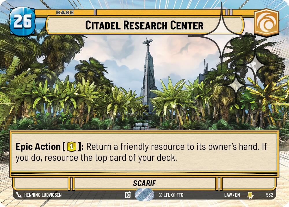 Citadel Research Center [Hyperspace Foil] #532